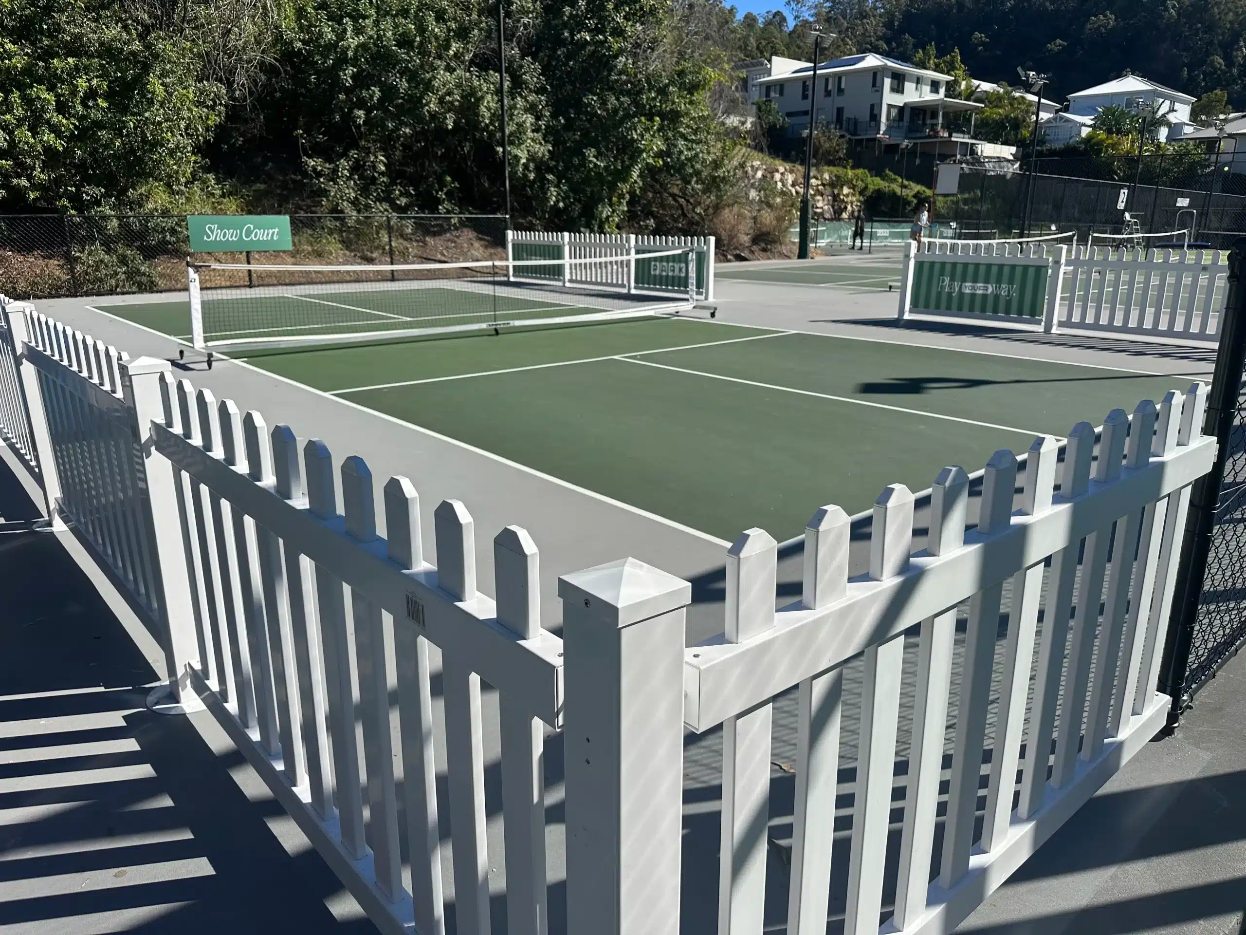 Pickleball acrylic court